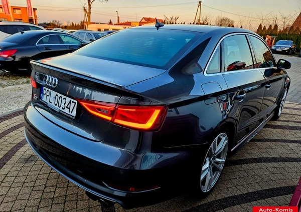 Audi S3 cena 86800 przebieg: 56000, rok produkcji 2016 z Czerwionka-Leszczyny małe 667